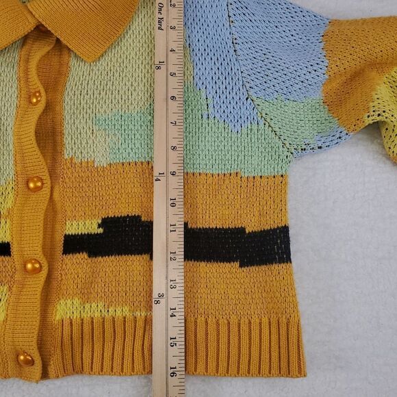 Ribbed Knit Cardigan Sweater - Picture 8 of 13